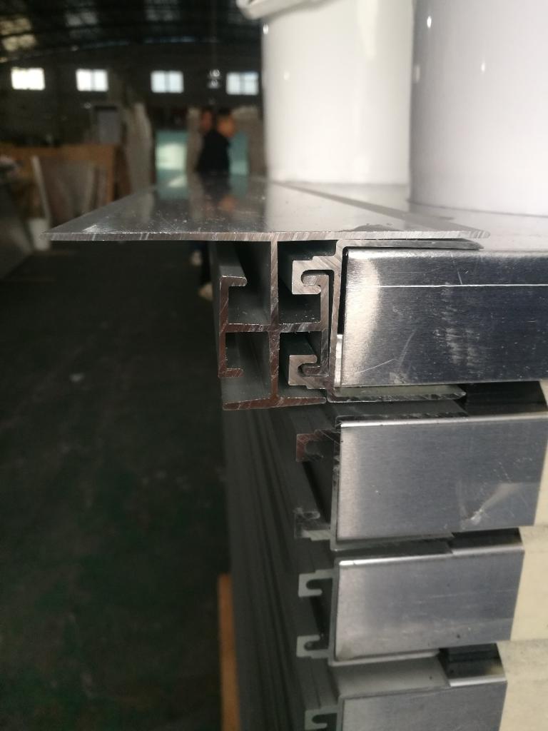 Image of the panels used to assemble the pools