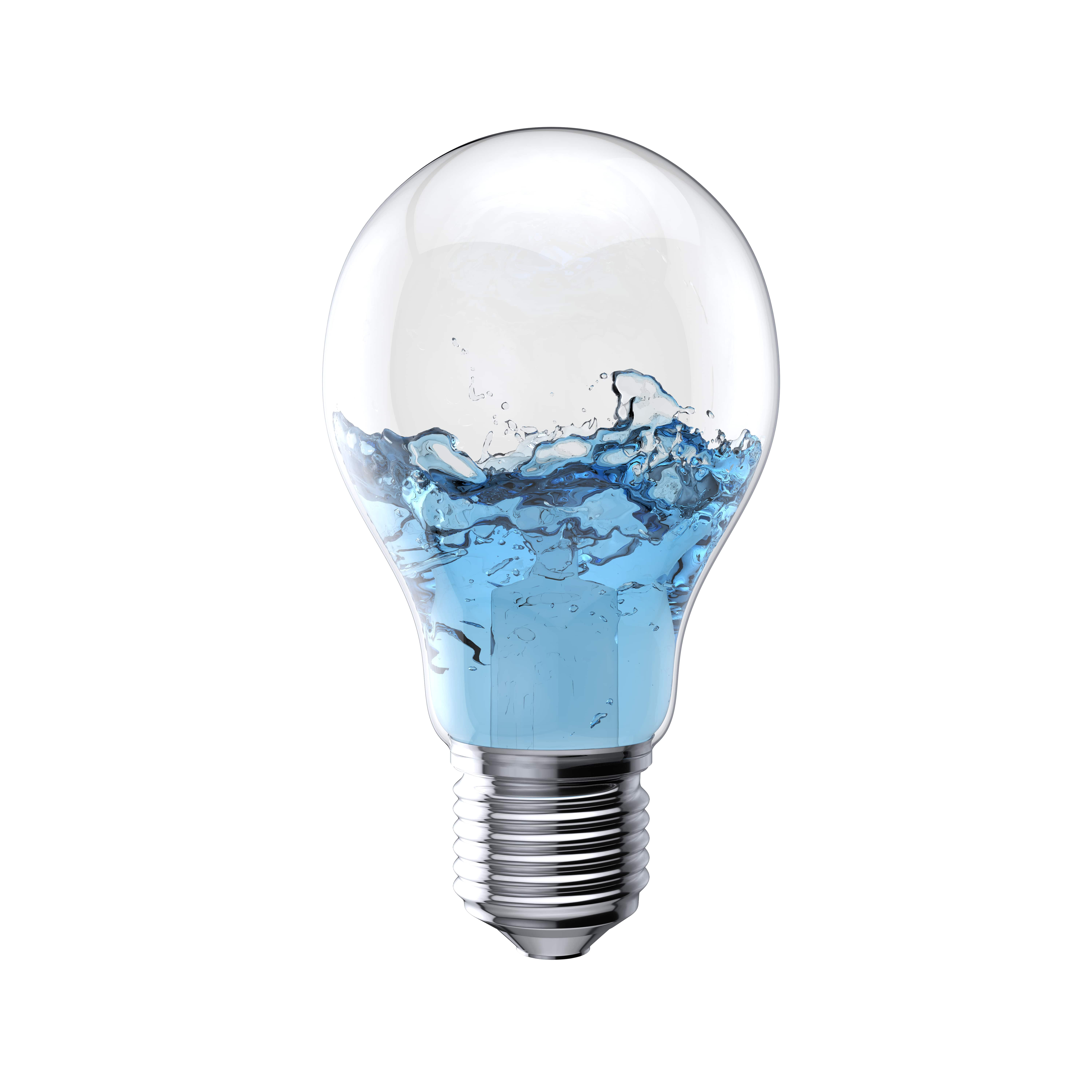 Image d'une ampoule contenant de l'eau de piscine
